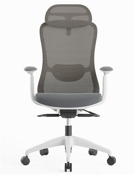 Кресло KRESLALUX SILKY GHW GREY, эргономичное