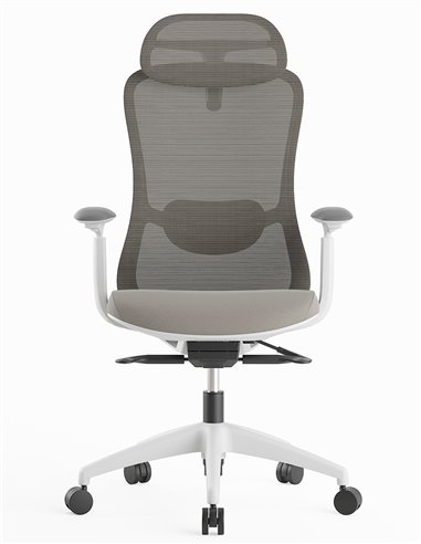 Кресло KRESLALUX SILKY GHW LIGHT GREY, эргономичное