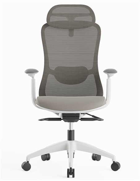 Кресло KRESLALUX SILKY GHW LIGHT GREY, эргономичное