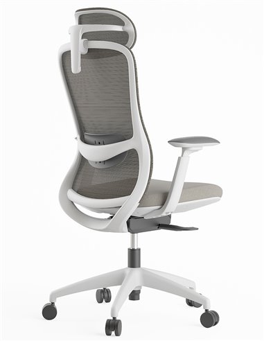 Кресло KRESLALUX SILKY GHW LIGHT GREY, эргономичное