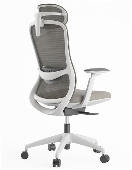 Кресло KRESLALUX SILKY GHW LIGHT GREY, эргономичное