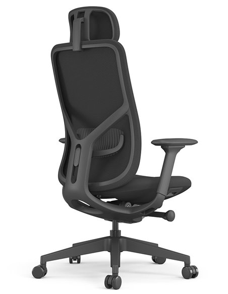 Кресло KRESLALUX ANTLER EAN-001A BLACK, эргономичное