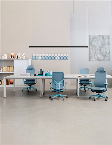 Кресло KRESLALUX ANTLER EAN-001A BLUE, эргономичное