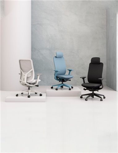 Кресло KRESLALUX ANTLER EAN-001A BLUE, эргономичное