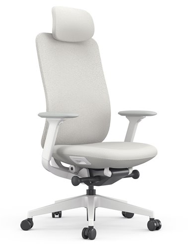 Кресло KRESLALUX ANTLER EAN-001A WHITE, эргономичное