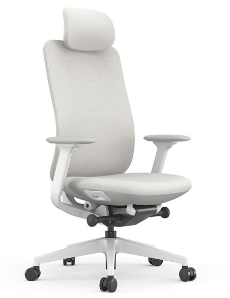 Кресло KRESLALUX ANTLER EAN-001A WHITE, эргономичное