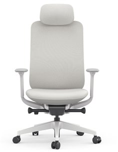 Кресло KRESLALUX ANTLER EAN-001A WHITE, эргономичное 2