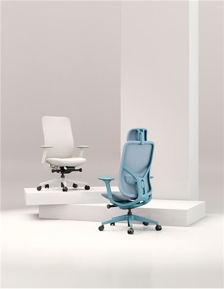 Кресло KRESLALUX ANTLER EAN-001A WHITE, эргономичное