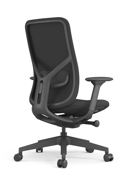 Кресло KRESLALUX ANTLER EAN-001B BLACK, эргономичное