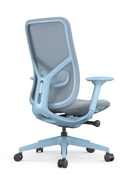Кресло KRESLALUX ANTLER EAN-001B BLUE, эргономичное