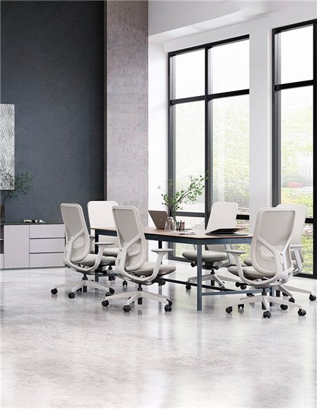 Кресло KRESLALUX ANTLER EAN-001B WHITE, эргономичное