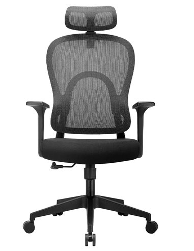 Кресло KRESLALUX GO-SIT 645-1A BLACK, эргономичное