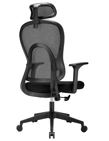 Кресло KRESLALUX GO-SIT 645-1A BLACK, эргономичное