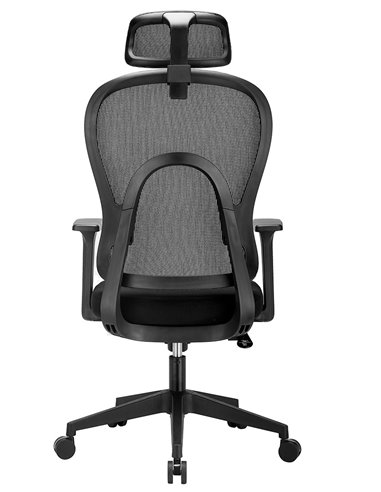 Кресло KRESLALUX GO-SIT 645-1A BLACK, эргономичное