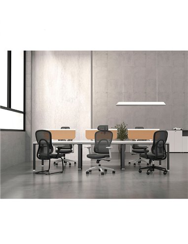 Кресло KRESLALUX GO-SIT 645-1A BLACK, эргономичное
