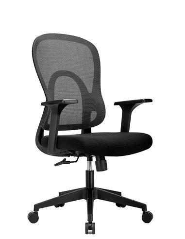 Кресло KRESLALUX GO-SIT 645-1B BLACK, эргономичное