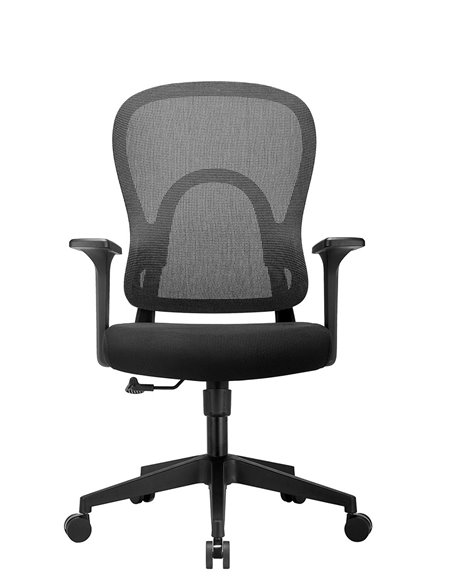 Кресло KRESLALUX GO-SIT 645-1B BLACK, эргономичное