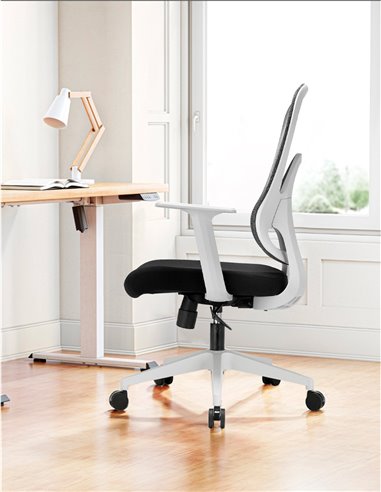 Кресло KRESLALUX GO-SIT 645-1B LIGHT GREY, эргономичное