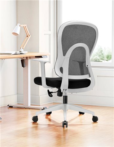 Кресло KRESLALUX GO-SIT 645-1B LIGHT GREY, эргономичное