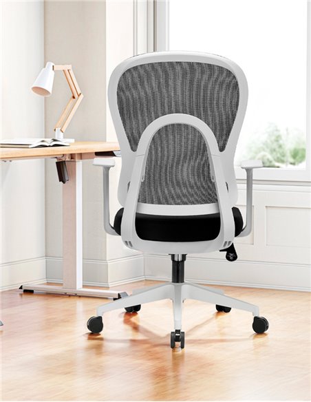 Кресло KRESLALUX GO-SIT 645-1B LIGHT GREY, эргономичное