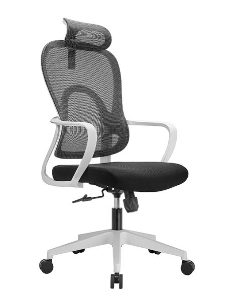 Кресло KRESLALUX GO-SIT 645-A LIGHT GREY, эргономичное