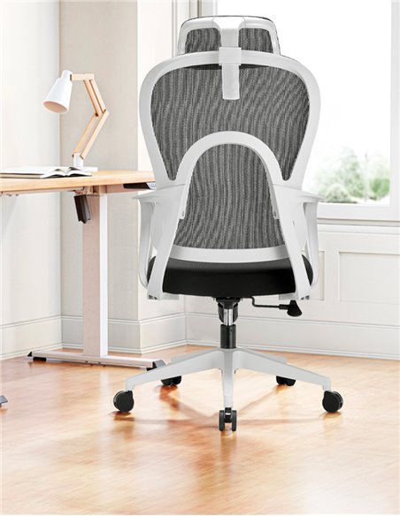 Кресло KRESLALUX GO-SIT 645-A LIGHT GREY, эргономичное