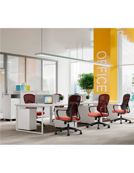 Кресло KRESLALUX GO-SIT 645-B BLACK, эргономичное