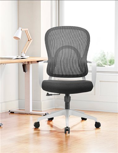 Кресло KRESLALUX GO-SIT 645-B LIGHT GREY, эргономичное