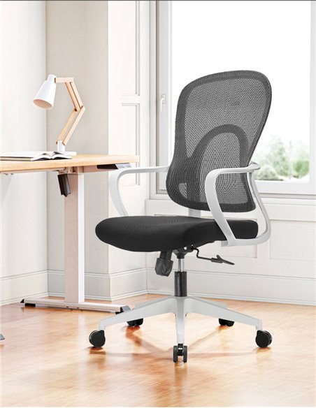 Кресло KRESLALUX GO-SIT 645-B LIGHT GREY, эргономичное