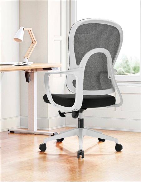 Кресло KRESLALUX GO-SIT 645-B LIGHT GREY, эргономичное