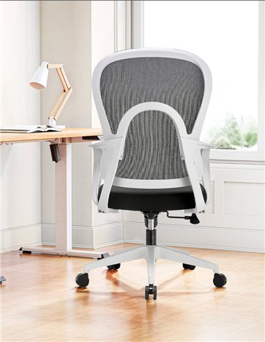 Кресло KRESLALUX GO-SIT 645-B LIGHT GREY, эргономичное