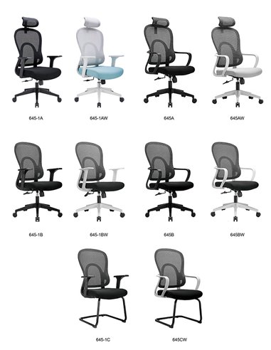 Кресло KRESLALUX GO-SIT 645-B LIGHT GREY, эргономичное