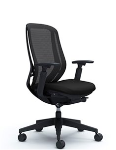Кресло OKAMURA SYLPHY BLACK, эргономичное