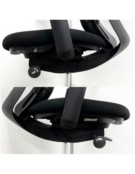 Кресло OKAMURA SYLPHY BLACK, эргономичное