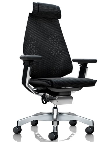 Кресло руководителя GENIDIA GN2 MESH BLACK FRAME