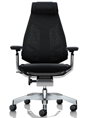 Крісло керівника GENIDIA GN2 MESH BLACK FRAME