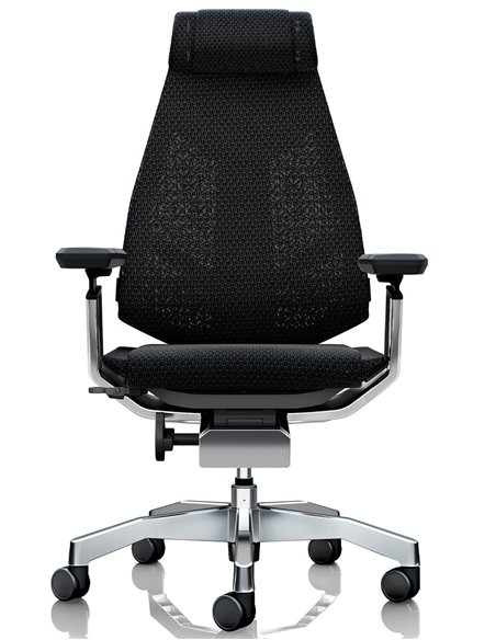 Крісло керівника GENIDIA GN2 MESH BLACK FRAME