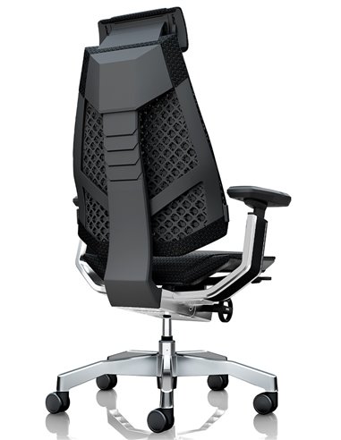 Кресло руководителя GENIDIA GN2 MESH BLACK FRAME