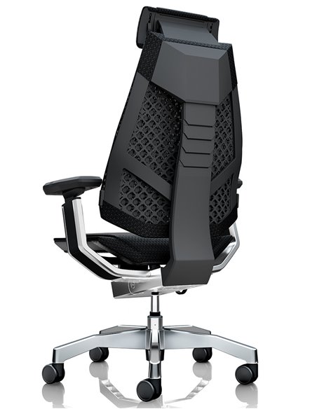 Крісло керівника GENIDIA GN2 MESH BLACK FRAME