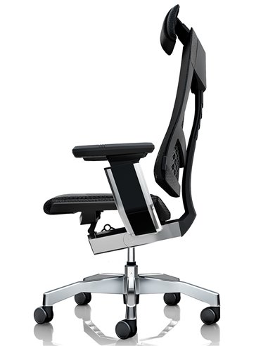 Крісло керівника GENIDIA GN2 MESH BLACK FRAME