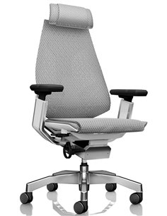 Крісло керівника GENIDIA GN2 MESH WHITE FRAME
