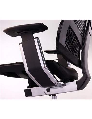 Крісло керівника GENIDIA GN2 MESH WHITE FRAME
