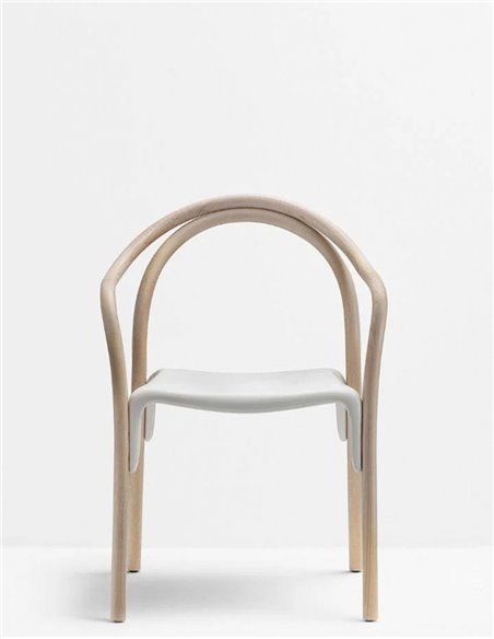 Стілець PEDRALI SOUL 3745 FR, натуральний ясен