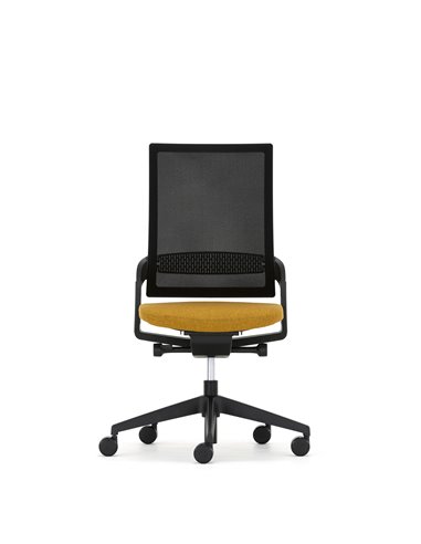 Кресло ECOFLEX BLACK (ECF 740) для оператора, без подлокотников