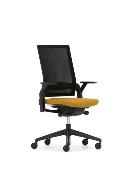 Кресло ECOFLEX BLACK (ECF 740 HA) для оператора
