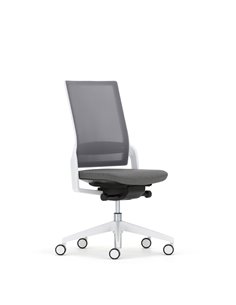 Кресло ECOFLEX WHITE (ECF 740) для оператора, без подлокотников