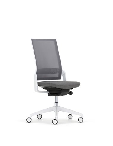 Кресло ECOFLEX WHITE (ECF 740) для оператора, без подлокотников