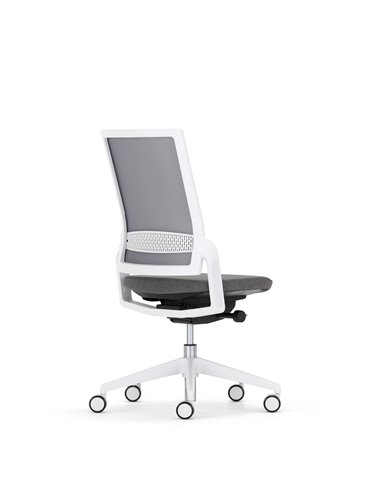 Кресло ECOFLEX WHITE (ECF 740) для оператора, без подлокотников