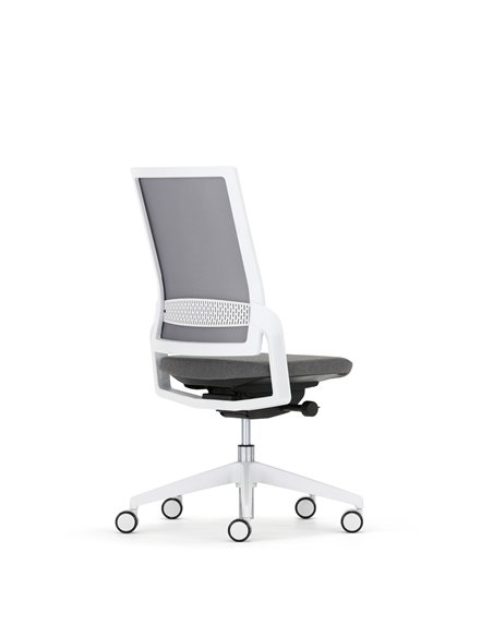 Кресло ECOFLEX WHITE (ECF 740) для оператора, без подлокотников