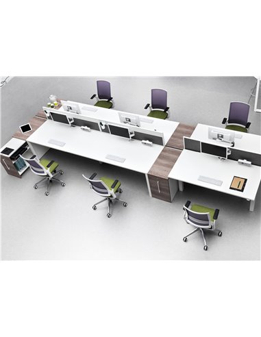 Кресло ECOFLEX WHITE (ECF 740) для оператора
